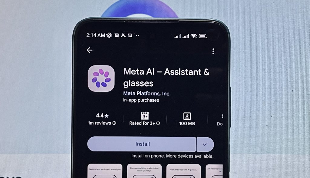 Meta ai on play store