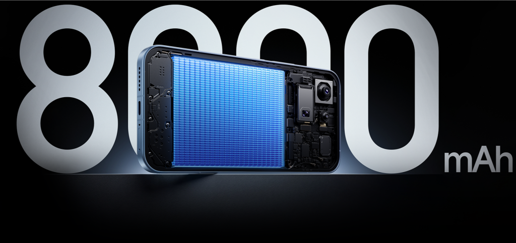 xiaomi 17 max runs on 8000 mah battery
