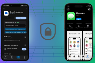 End-to-end encrypted RCS messaging