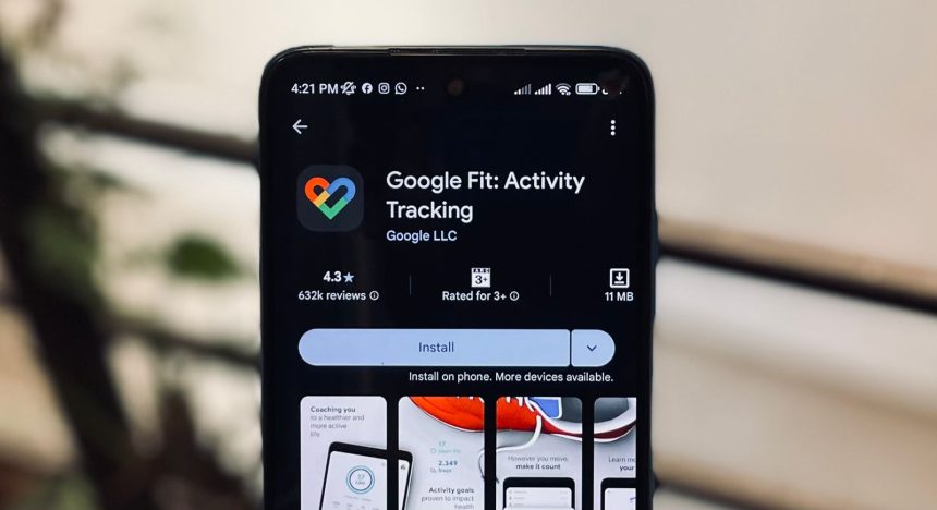 Google Fit App replaced by Google Health app