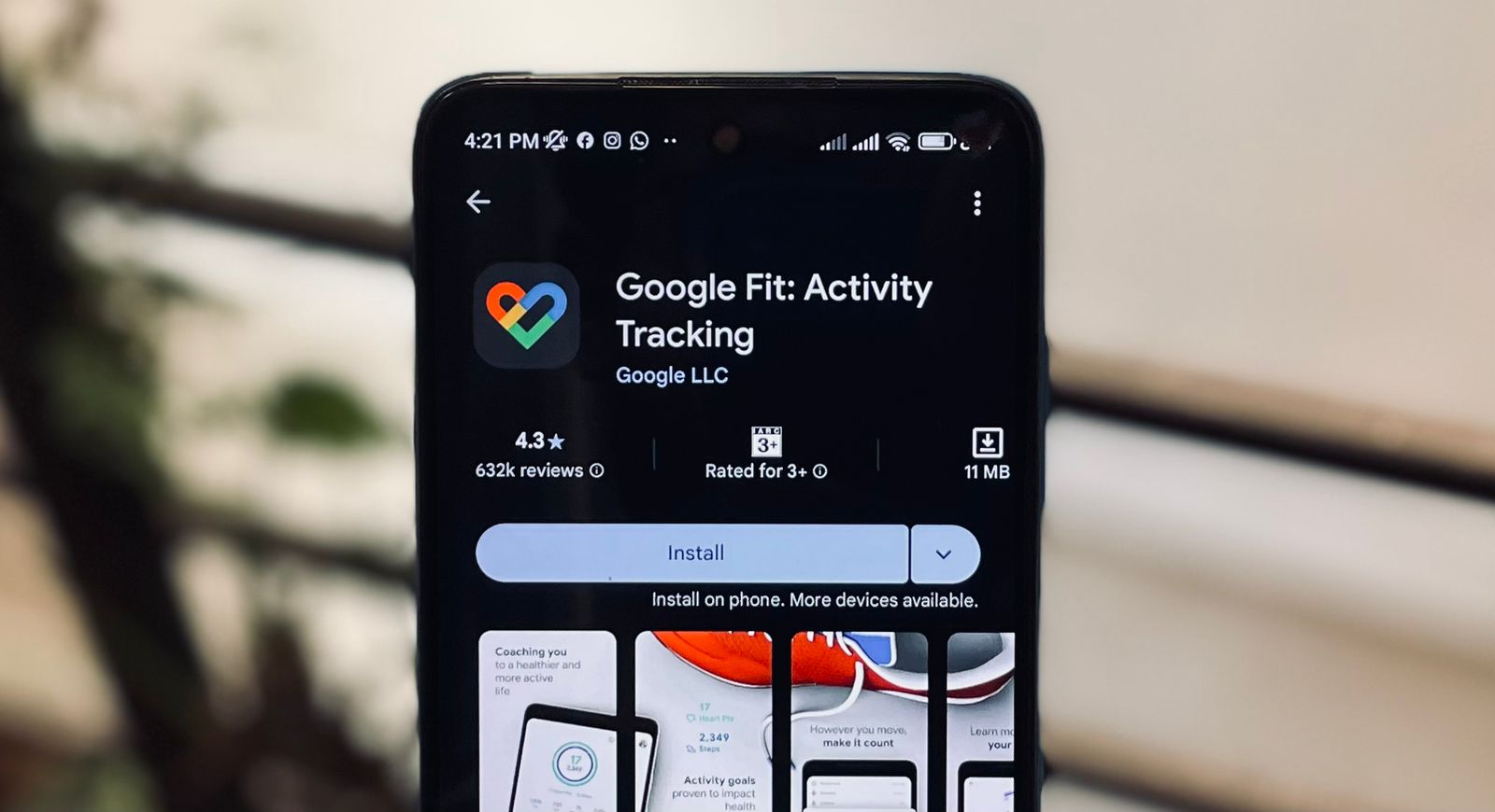 Google Fit App replaced by Google Health app