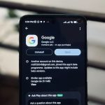 Google on Android Play Store image of droidexpose.com