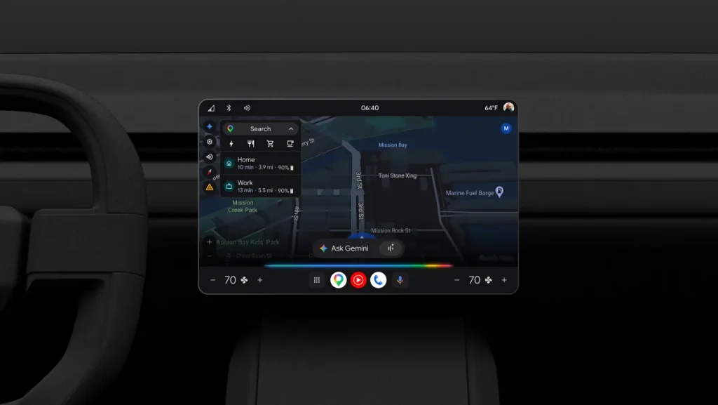 Google Gemini Car Update 2026