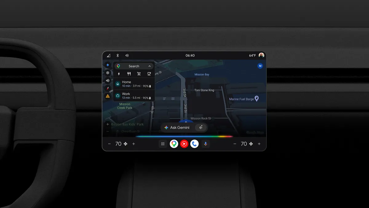 Google Gemini Car Update 2026