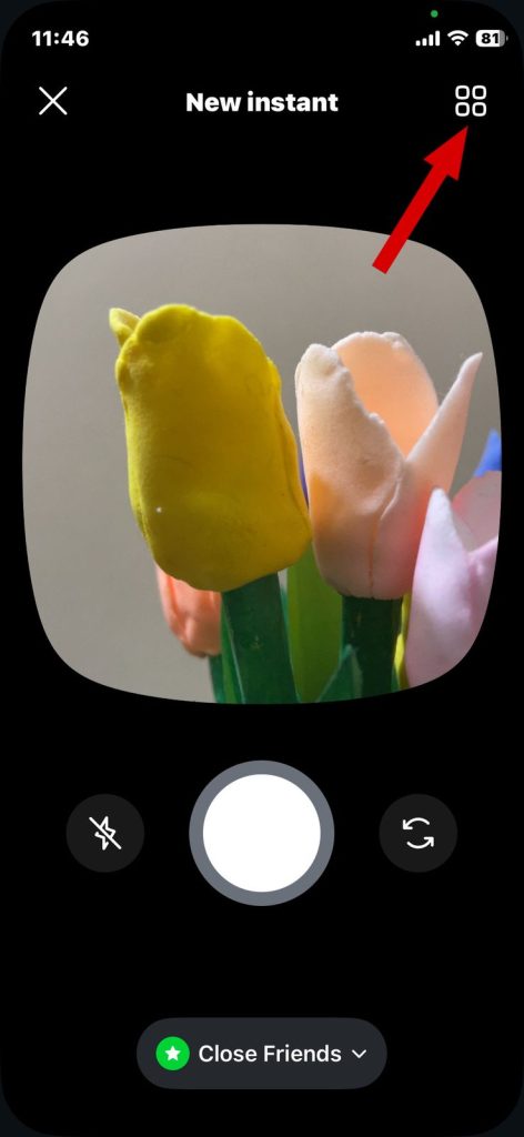 Instagram Instants Archive symbol
