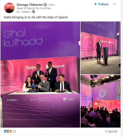 Malta OpenAI ChatGPT Plus