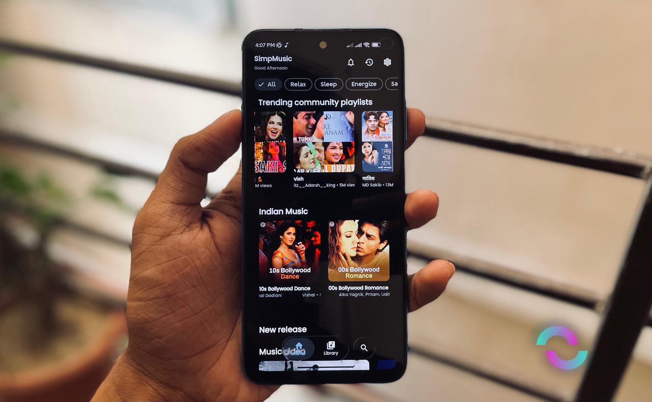 SimpMusic App on Android