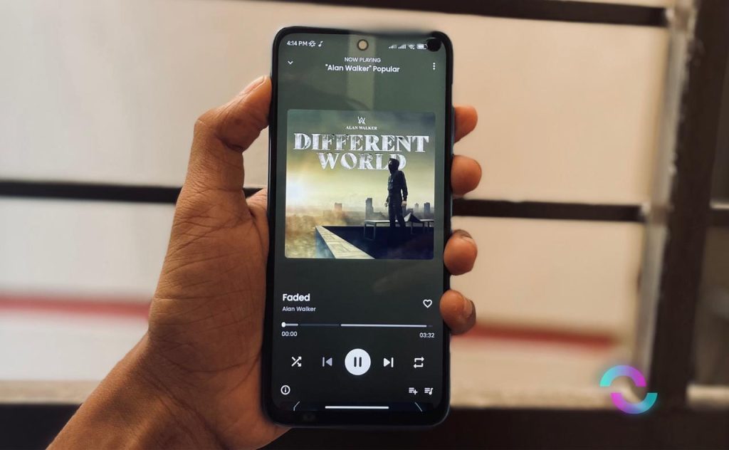 SimpMusic player inteface